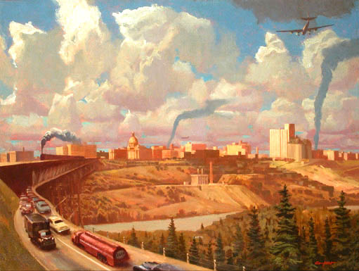 EdmontonSkylineToTheNorth