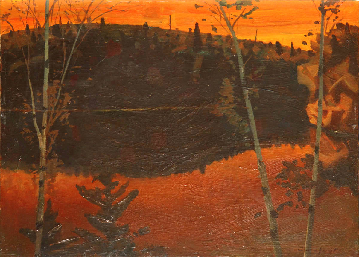 eveningspinklakegatineau